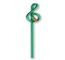 LAPIZ VERDE CON CLAVE DE SOL