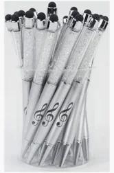 BOLIGRAFO PLATA CLAVE DE SOL