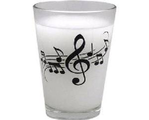 VASO PINT GLASS WAVY STAFF