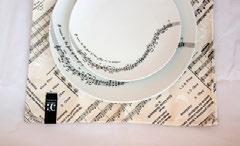 MUSIC GIFT VAJILLA PORCELANA SET TAFEL MUSIK PACK