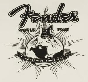 FENDER FENDER WORLD TOUR TALLA M CAMISETA
