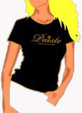 PAISTE NEGRA TALLA S CAMISETA CHICA LOGO 