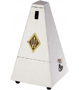 WITTNER 817-WH MADERA BLANCA BRILLANTE CAMPANA METRONOMO 