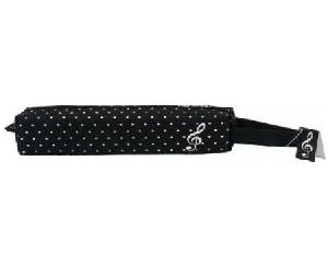 MUSIC GIFT ESTUCHE ESCOLAR LUJO NEGRO CLAVE DE SOL P-1020