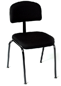 SILLA ORQUESTA MUSICO APILABLE CMB14 NEGRA