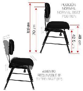 SILLA ORQUESTA MUSICO ERGONOMICA  GL01