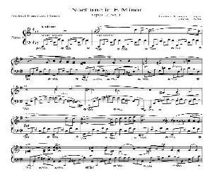 P CHOPIN NOCTURNE 71