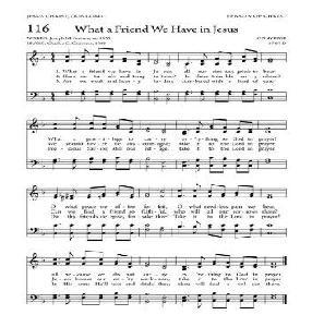 WHAT A FRIEND WE HAVE IN JESUS 42