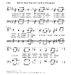 WHEN THE SAINTS GO MARCHING IN 7