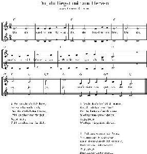 DU,DU,LIEGST MIR IM HERZEN 11