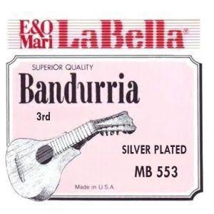 CUERDA LA BELLA BANDURRIA 3ª MB-553 