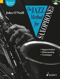 SXA MTD THE JAZZ METHOD FOR SAXOPHONE ALTO JOHN ONEILL