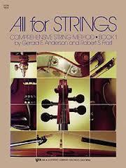 V ANDERSON ALL FOR STRINGS V.1 VIOLIN