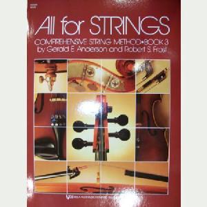 V ANDERSON ALL FOR STRINGS V.3 VIOLIN 