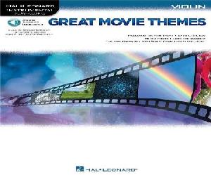 V PLAY-ALONG GREAT MOVIE THEMES VIOLIN BOOK + AUDIO