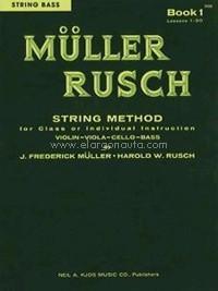 CBJ MTD MÜLLER RUSCH STRING METHOD BOOK 1 CONTRABAJO