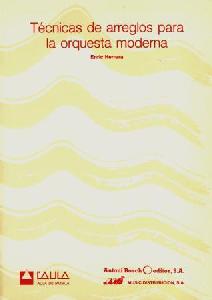 TECNICAS ARREGLOS ORQUESTA MODERNA  / HERRERA