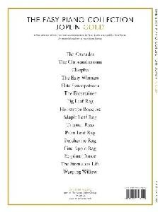 P THE EASY PIANO COLLECTION JOPLIN GOLD + CD
