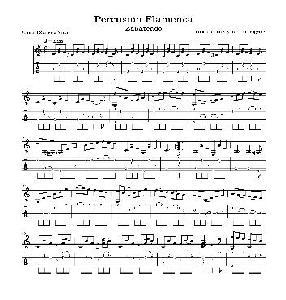 GUIT PACO DE LUCIA PERCUSION FLAMENCA ZAPATEADO