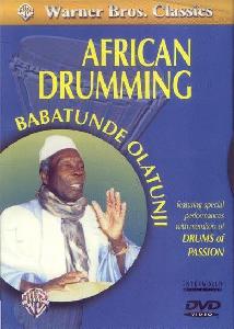 DVD BABATUNDE OLATUNJI AFRICAN DRUMMING *OUTLET*