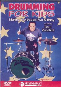 DVD ZUCCHINI DRUMMING FOR KIDS *OUTLET*