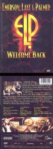 DVD EMERSON,LAKE & PALMER WELCOME BACK *OUTLET*