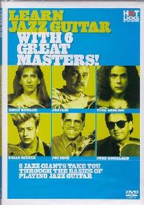 DVD LEARN JAZZ GUITAR WITH 6 GREAT MASTER