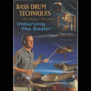 DVD BASS DRUM TECHNIQUES MATT RITTER *OUTLET*