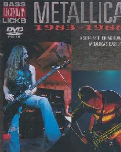 DVD METALLICA 1983-1988 BASS LEGENDARY LIC