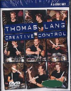 DVD THOMAS LANG CREATIVE CONTROL DRUMS *OUTLET*