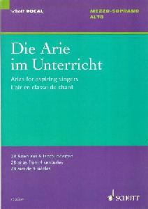 PV ARIE IM UNTERRICHT / 28 ARIAS DE 4 SIGLOS (MEZZO