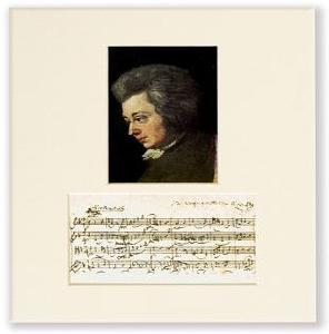 POSTER MOZART LA VIOLETA KV476