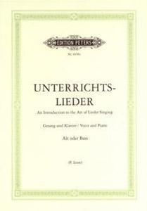 CRP UNTERRICHTS LIEDER SOPRANO/TENOR FRIEDLAENDER