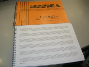 BLOC ESCOLAR APAISADO GUITARRA (6 PAUTAS)