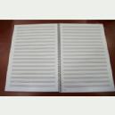BLOC FOLIO VERTICAL 18 PAUTAS