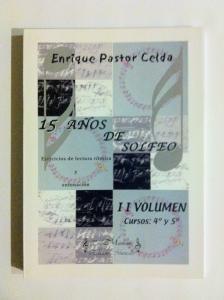 SOLF PASTOR 15 AÑOS DE SOLFEO 4º / 5º