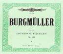 P BURGMULLER 25 ESTUDIOS FACILES OP. 100