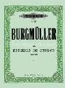 P BURGMULLER 18 ESTUDIOS DE ESTILOS OP.109