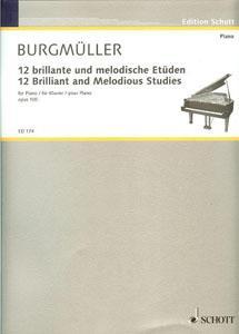 P BURGMULLER ESTUDIOS BRILLANTES OP.105