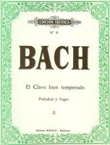 P BACH PRELUDIOS Y FUGAS VOL.2 EI0051