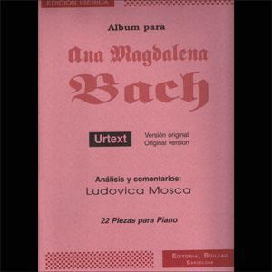 P BACH ALBUM ANA MAGDALENA ROSA COMENTADA