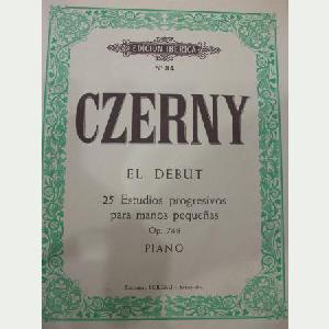 P CZERNY OP.748 25 ESTUDIOS PROGRESIVOS