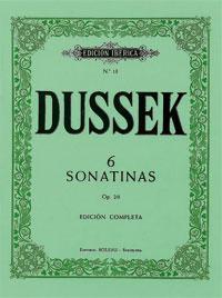P DUSSEK 6 SONATINAS OP.20 BOILEAU EI0013