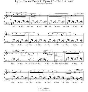 P GRIEG PIEZAS LIRICAS OP.12 BOIL