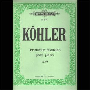 P KOHLER OP.50 PRIMEROS ESTUDIOS
