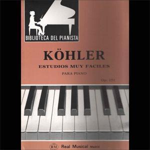 P KOHLER OP.151 ESTUDIOS MUY FACILES PARA PIANO *OFERTA*