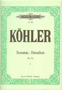 P KOHLER OP.165 4 SONATAS ESTUDIOS * EN OFERTA *