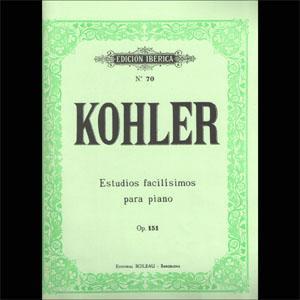 P KOHLER OP.151 ESTUDIOS FACILISIMOS PARA PIANO *OFERTA*