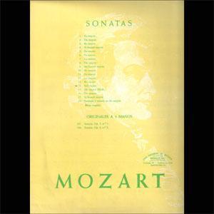 P MOZART SONATA PIANO Nº 5 KV 283 SOL M