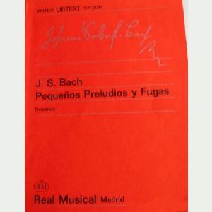 P BACH PEQUEÑOS PRELUDIOS Y FUGAS 111042